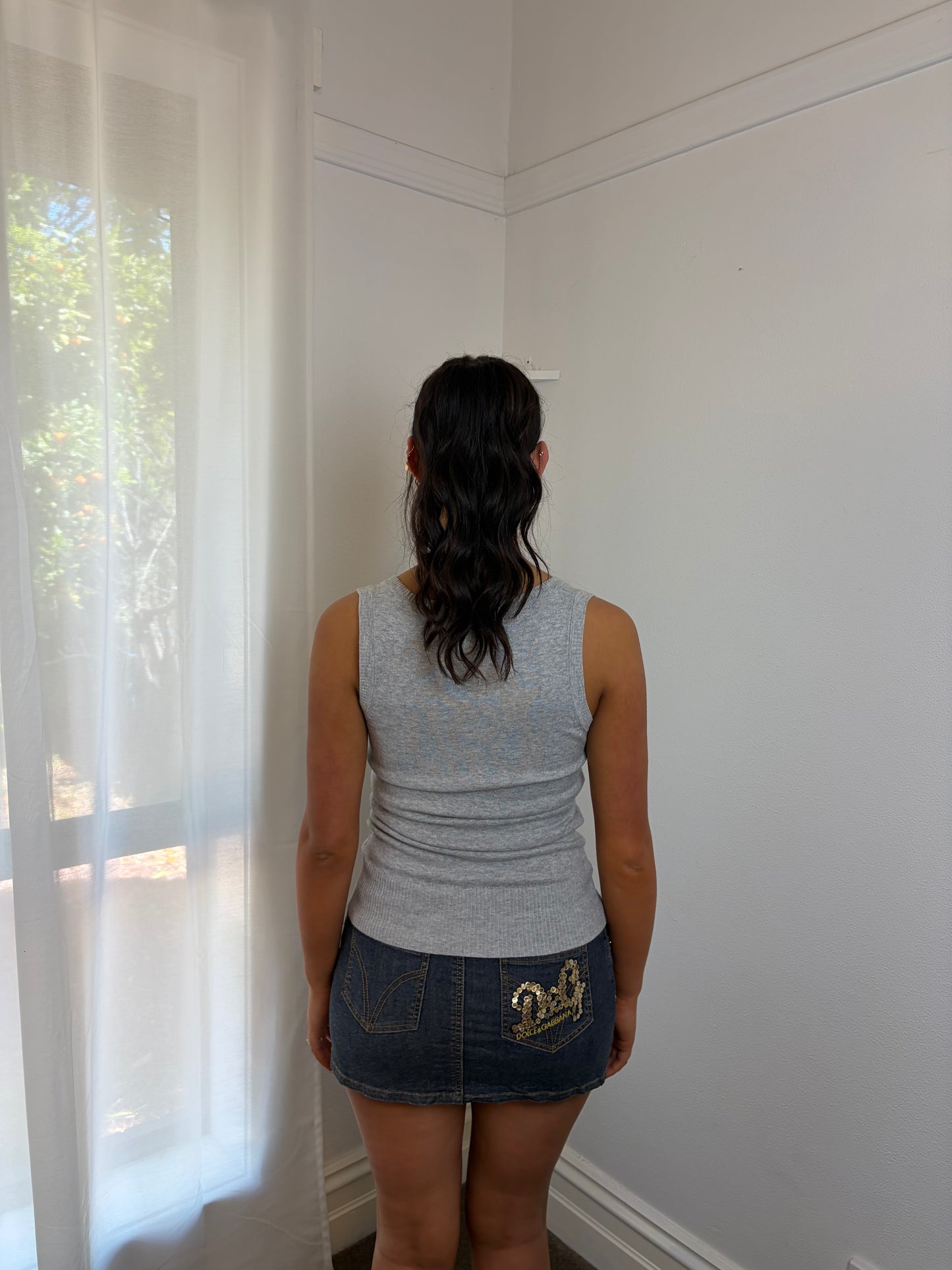 Miss Shop Grey Tank Top