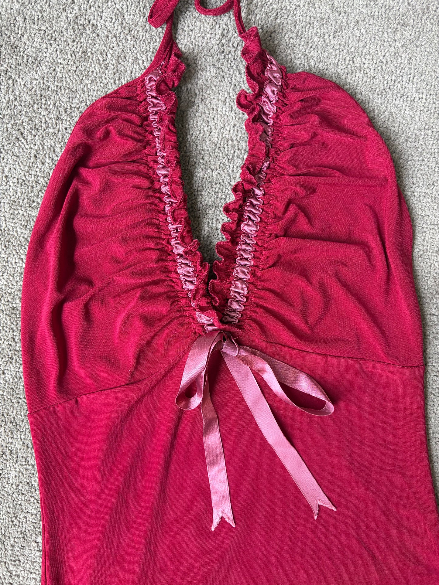 Cherry Blossom Halter Top