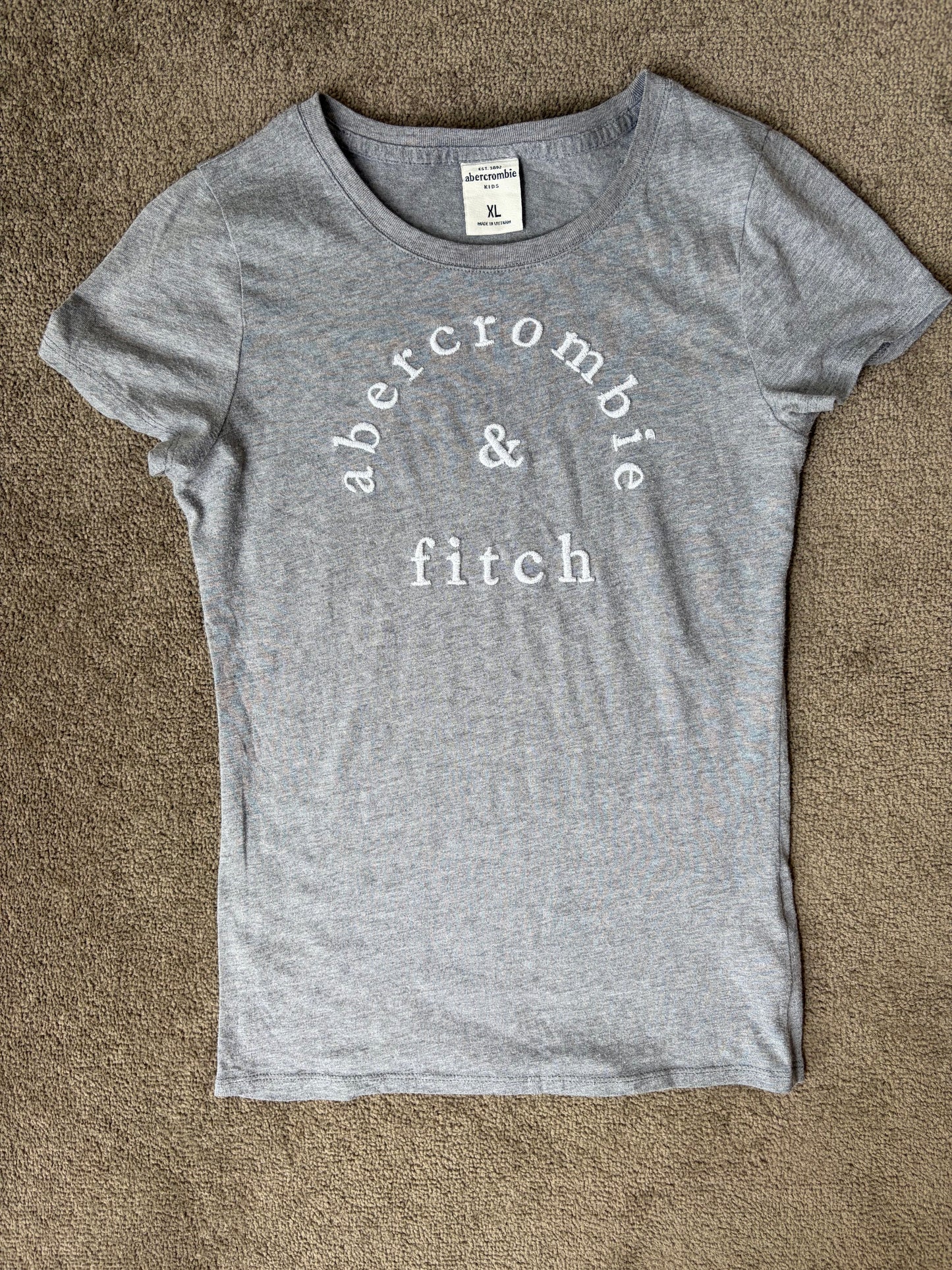 Grey Abercrombie & Fitch