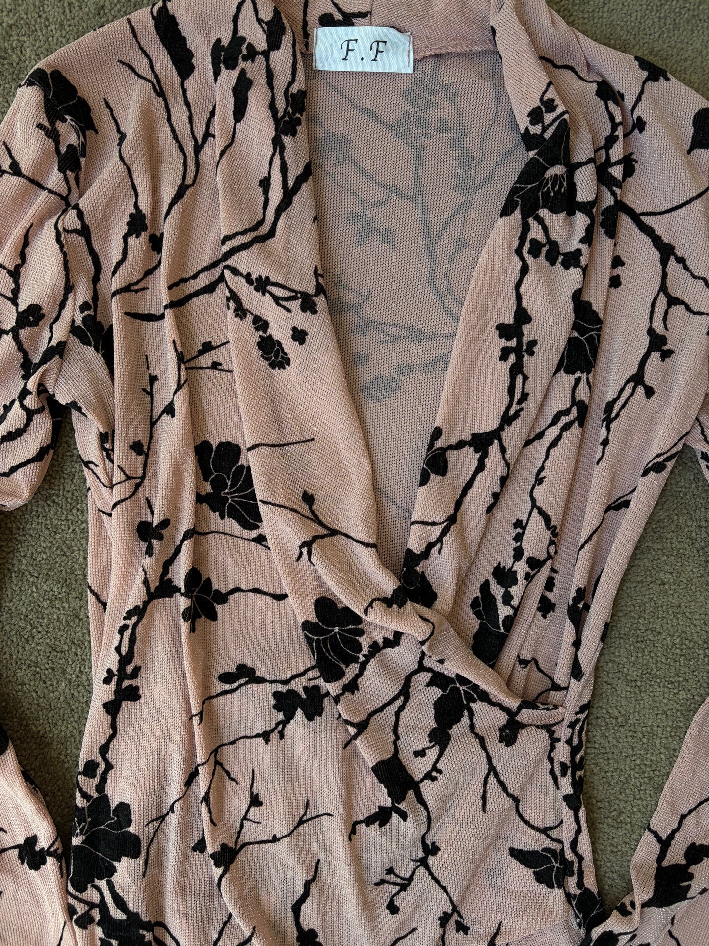 Sheer Floral Long Sleeve