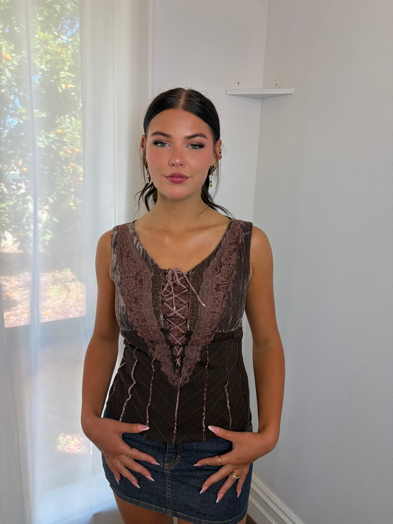 Vintage CHANEL Corset Top
