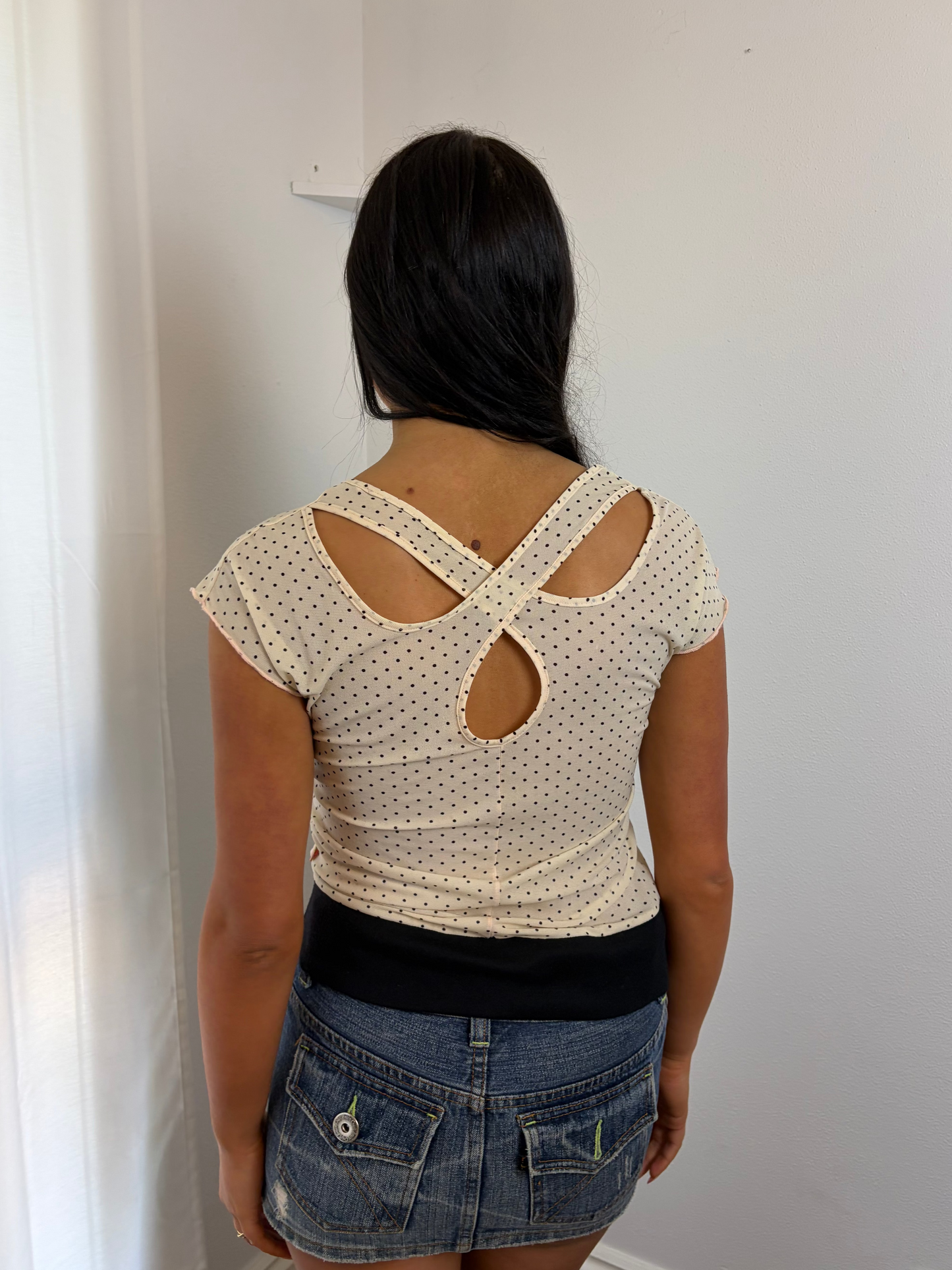 Polka Dot Fashion Top