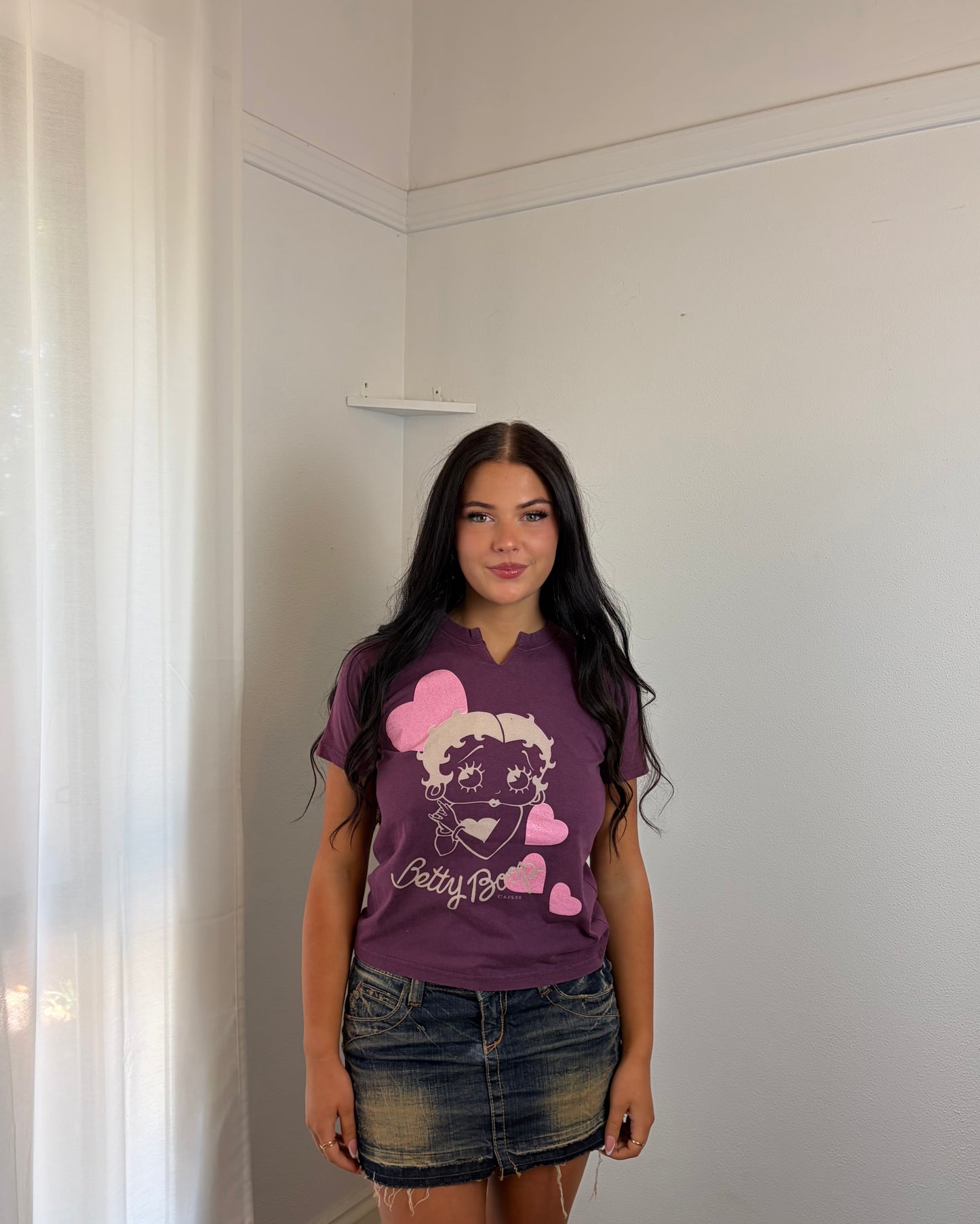 Betty Boop Love Hearts Tee