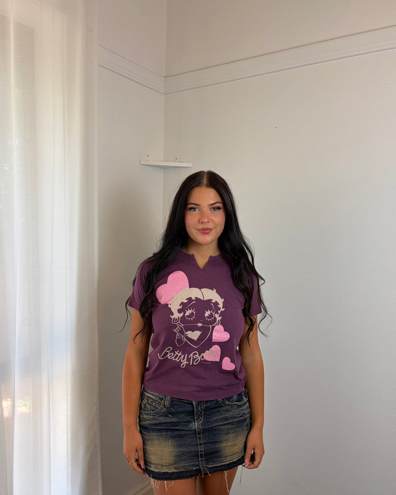 Betty Boop Love Hearts Tee