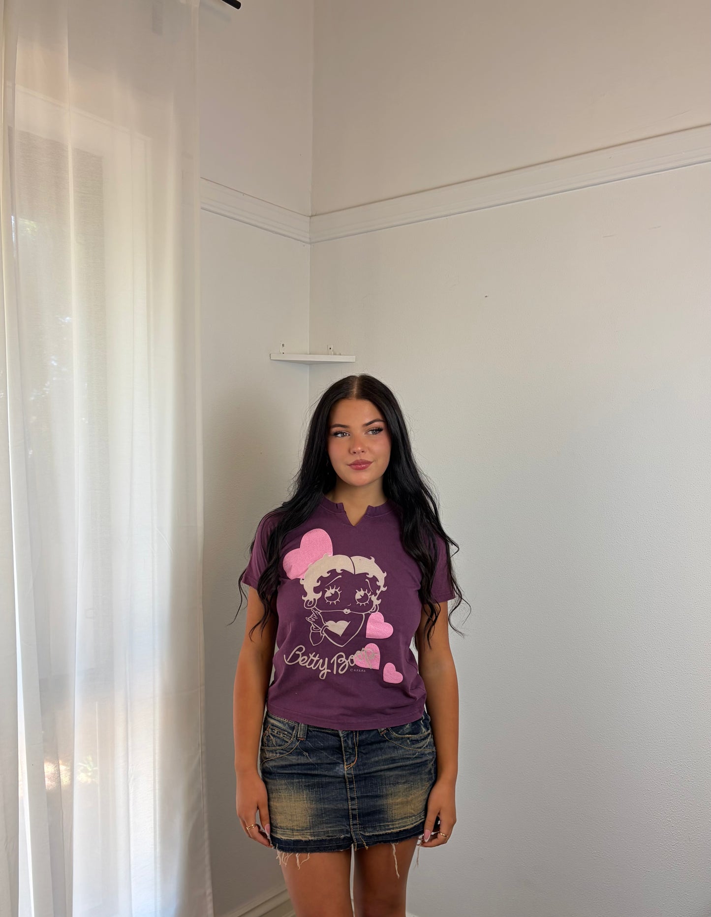 Betty Boop Love Hearts Tee