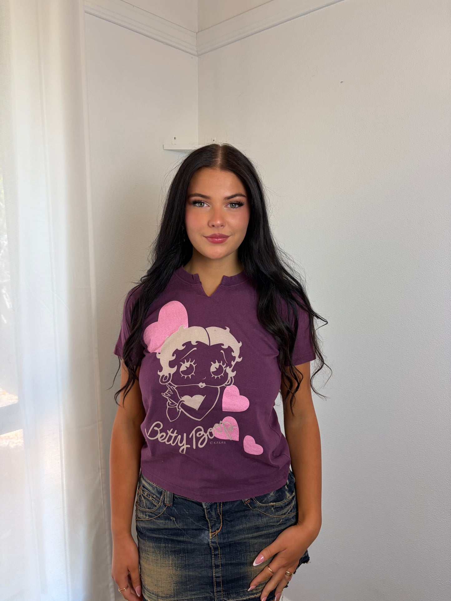 Betty Boop Love Hearts Tee