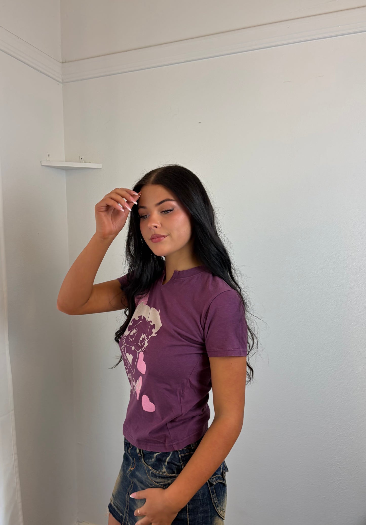 Betty Boop Love Hearts Tee
