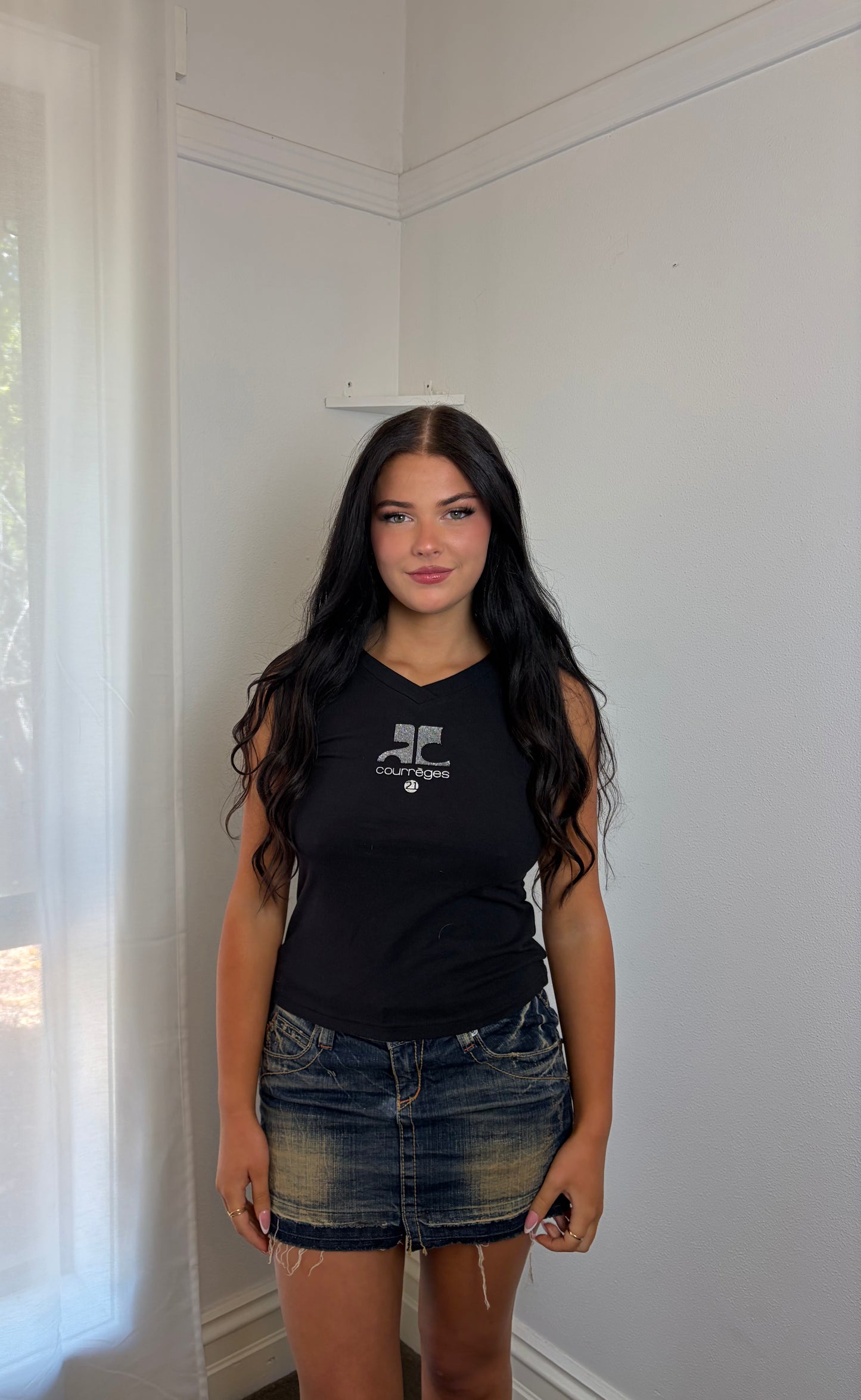 Courrèges Fitted Tank