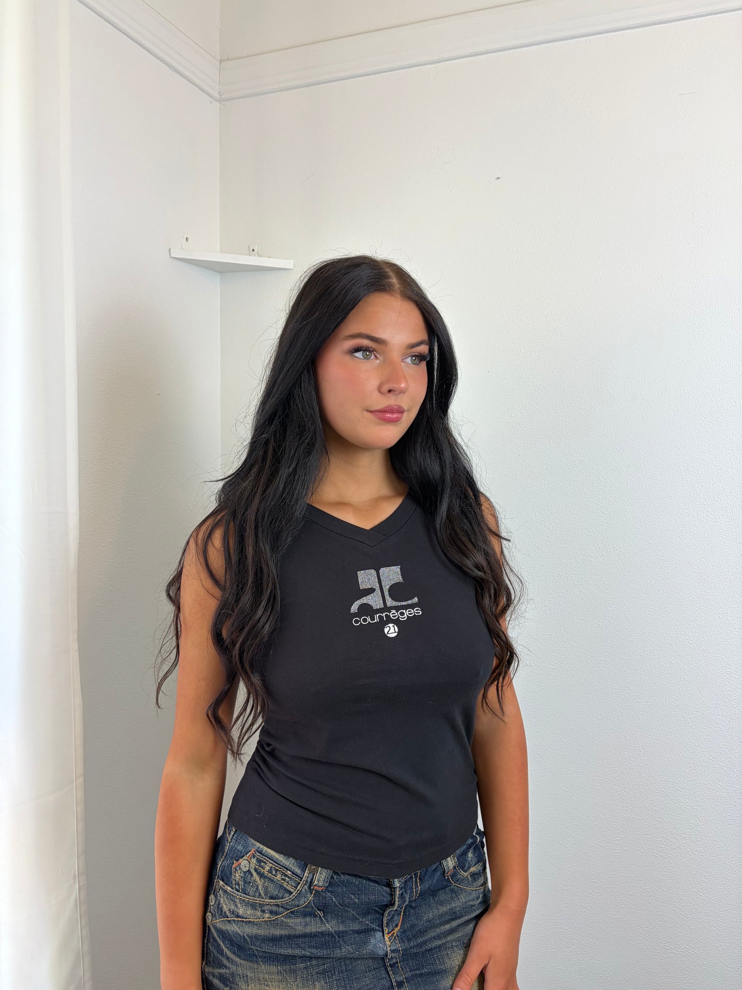 Courrèges Fitted Tank