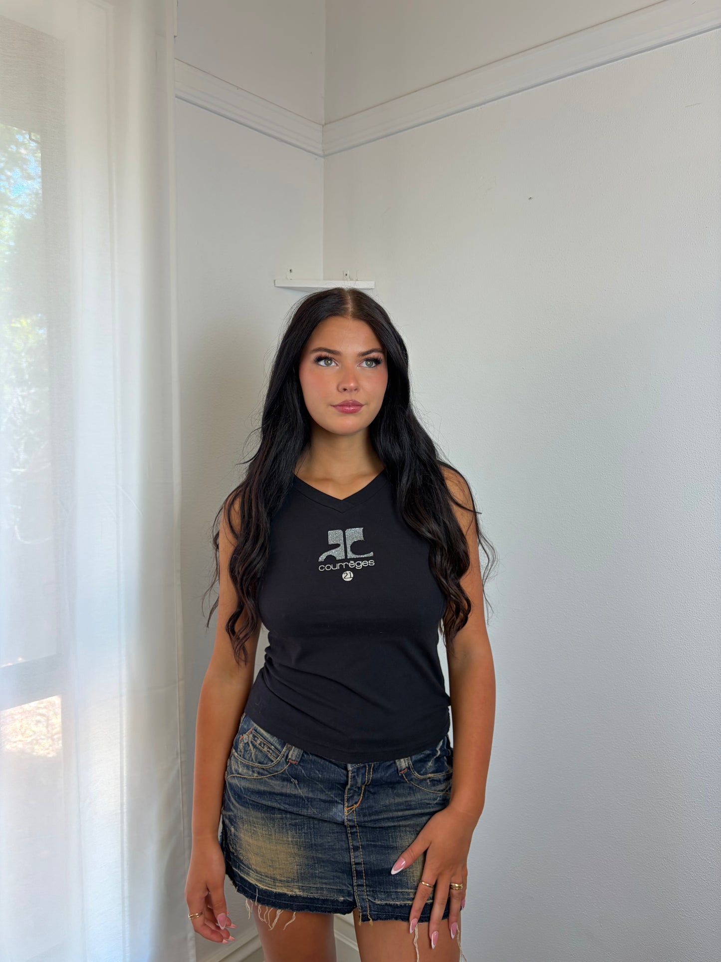 Courrèges Fitted Tank