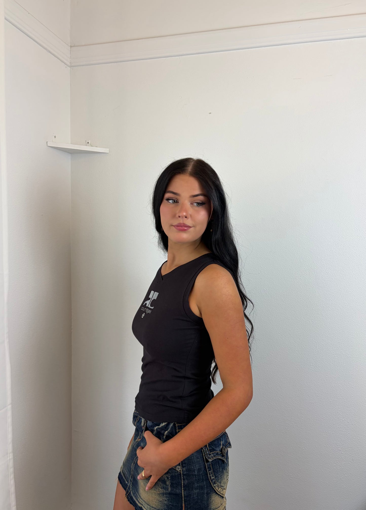 Courrèges Fitted Tank