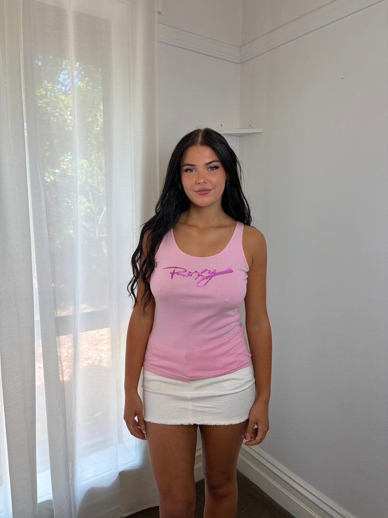 Pink Roxy Tank