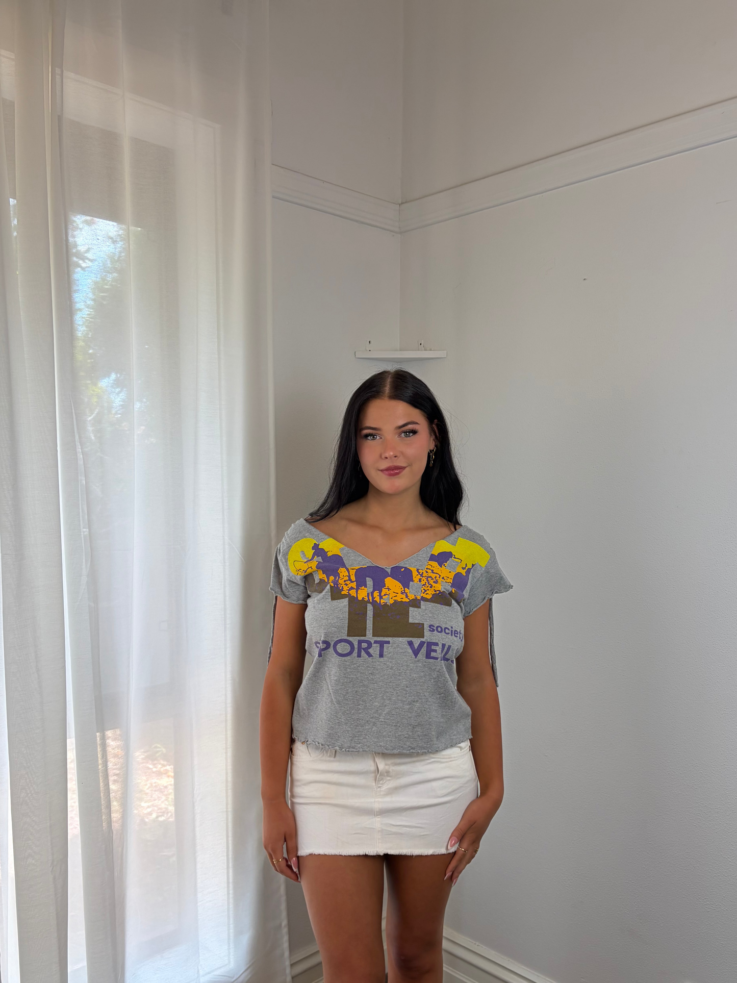 Relaxed Off Shoulder Top