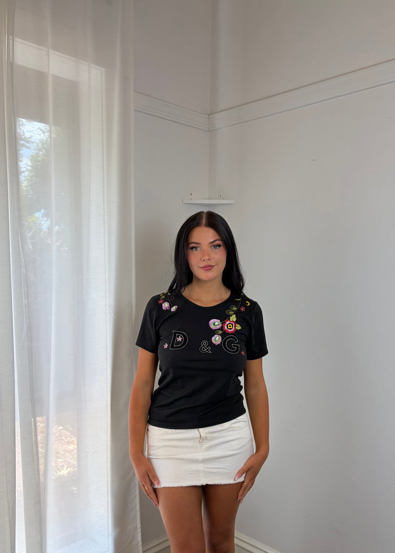 Dolce & Gabbana Embellished Tee