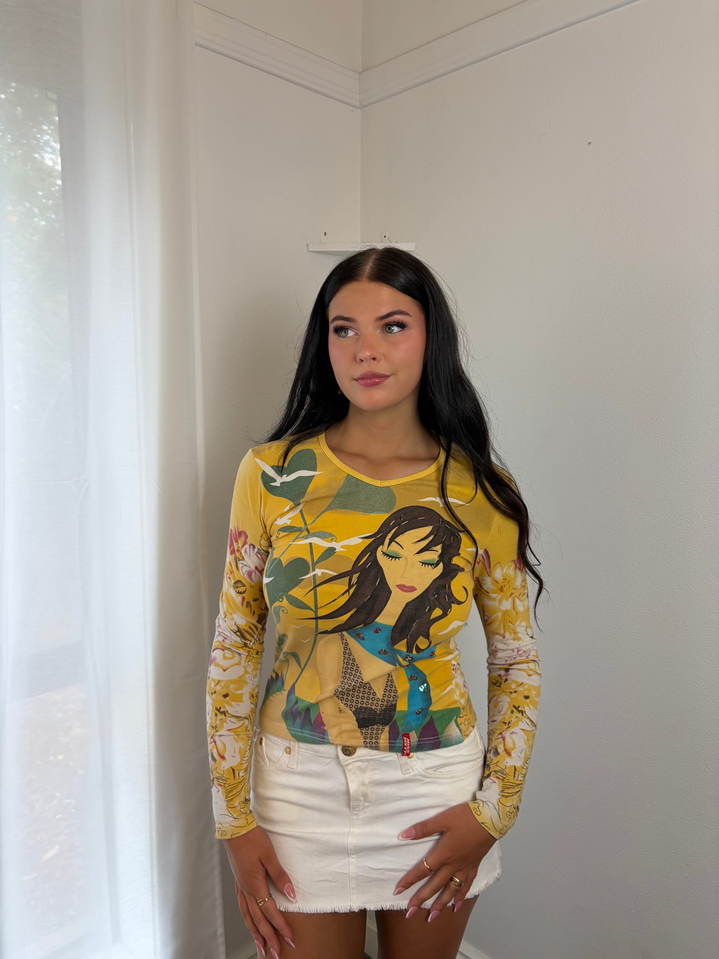 Miss Sixty Graphic Top