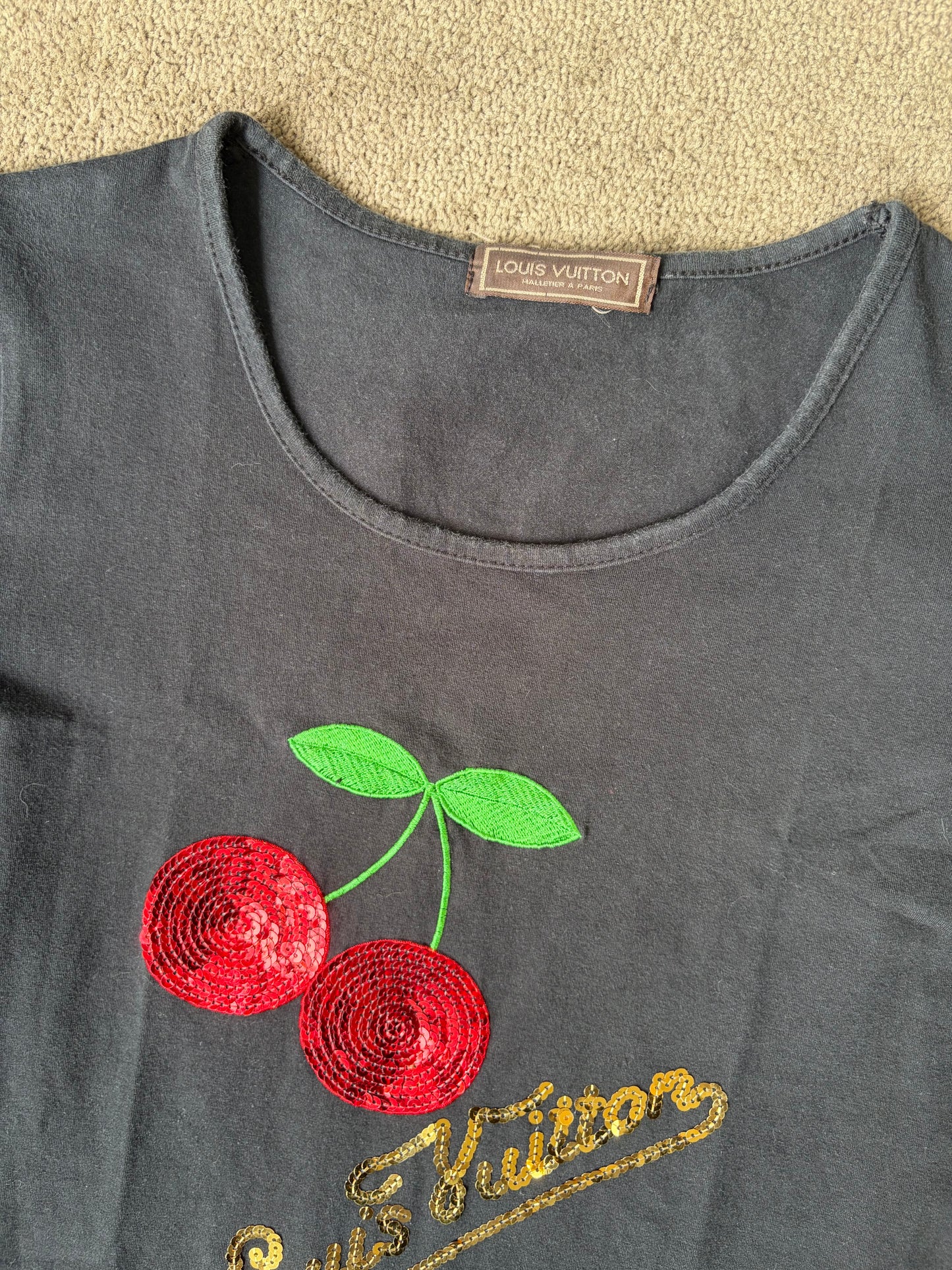 Louis Vuitton Cherry Logo T-Shirt