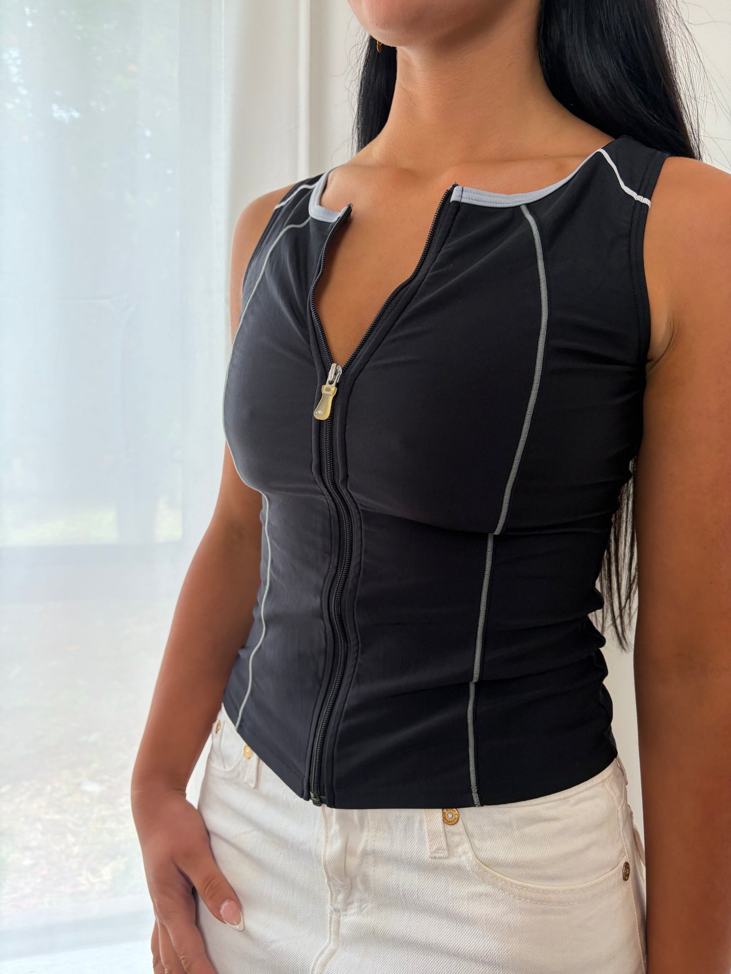 Jet Stripe Sport Tank