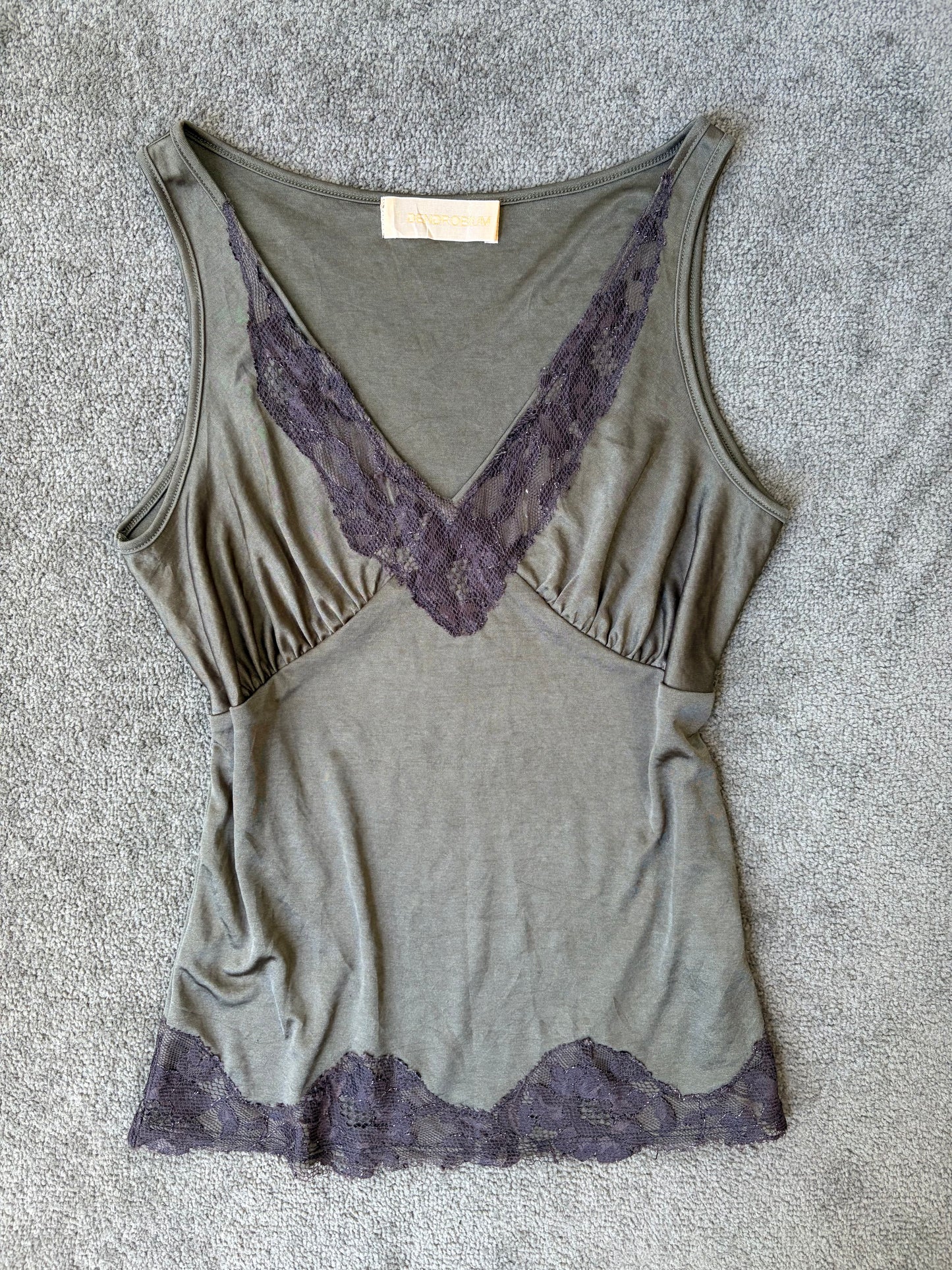 Lace-Trim Tank