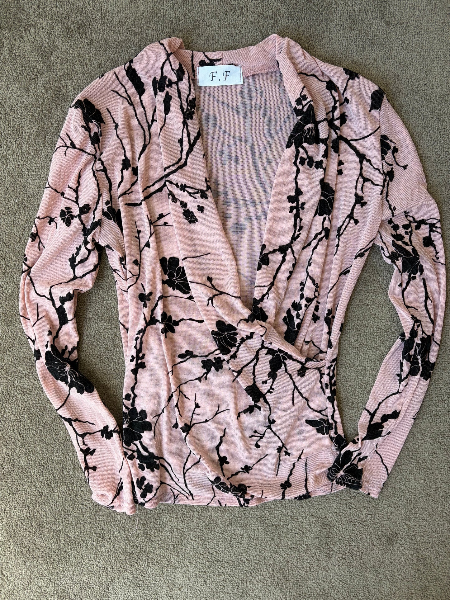 Sheer Floral Long Sleeve