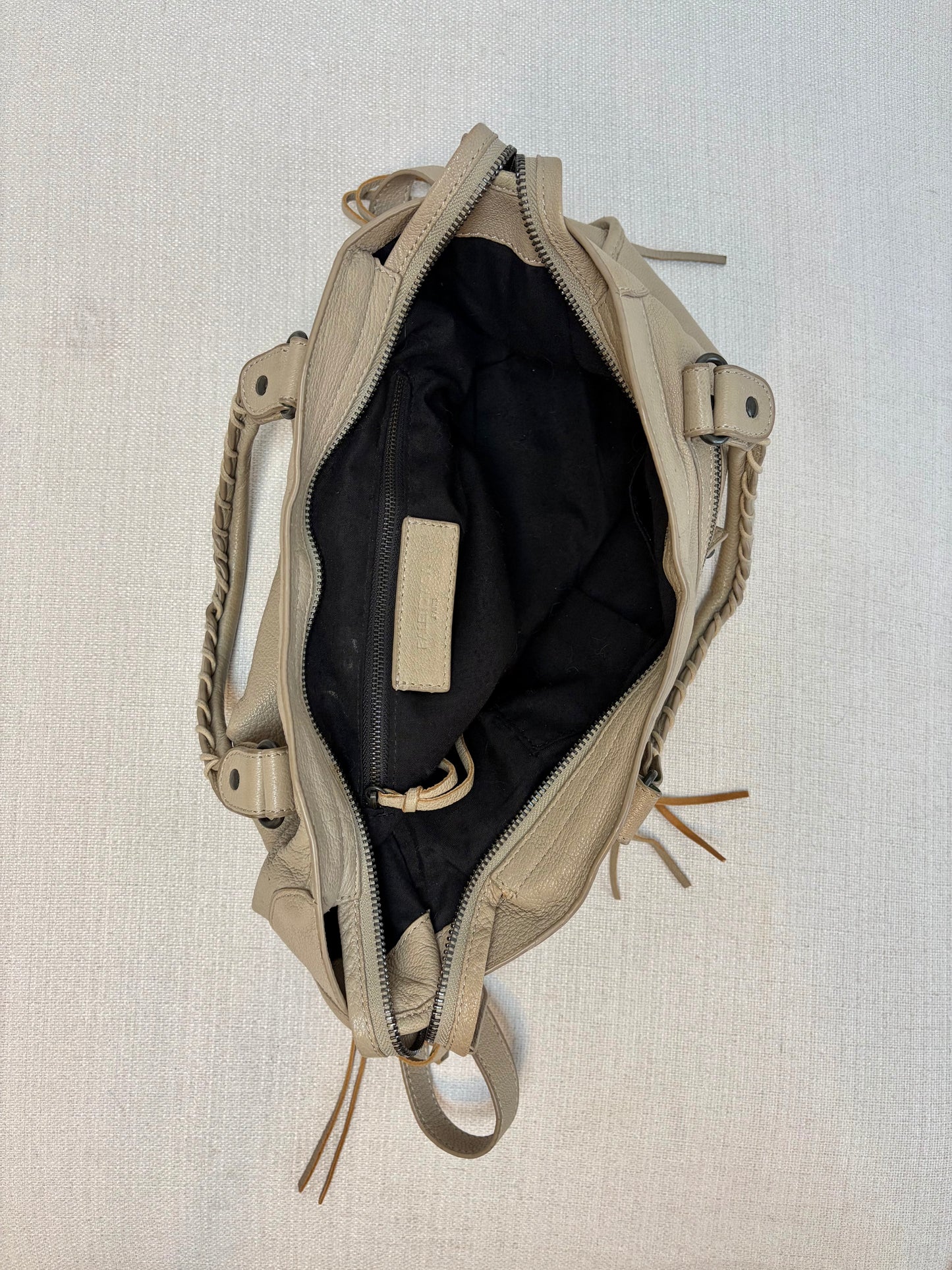 Balenciaga Inspired Nude City Carry