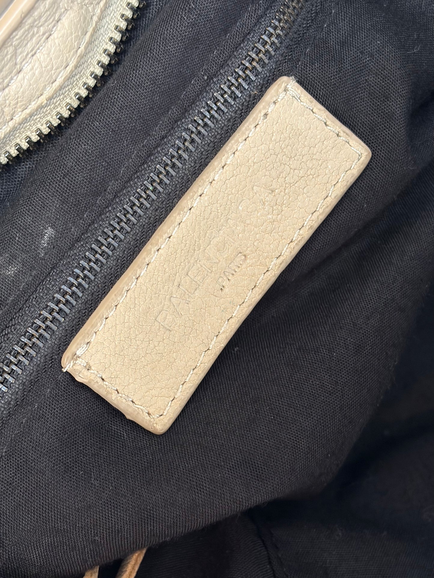 Balenciaga Inspired Nude City Carry